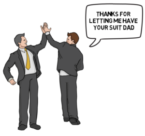Father And Son High5